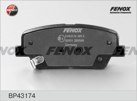 Fenox BP43174 - Bremžu uzliku kompl., Disku bremzes ps1.lv