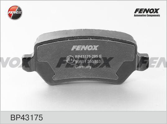 Fenox BP43175 - Bremžu uzliku kompl., Disku bremzes ps1.lv