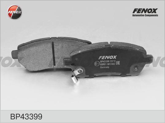 Fenox BP43399 - Bremžu uzliku kompl., Disku bremzes ps1.lv