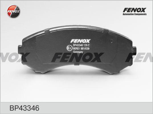 Fenox BP43346 - Bremžu uzliku kompl., Disku bremzes ps1.lv