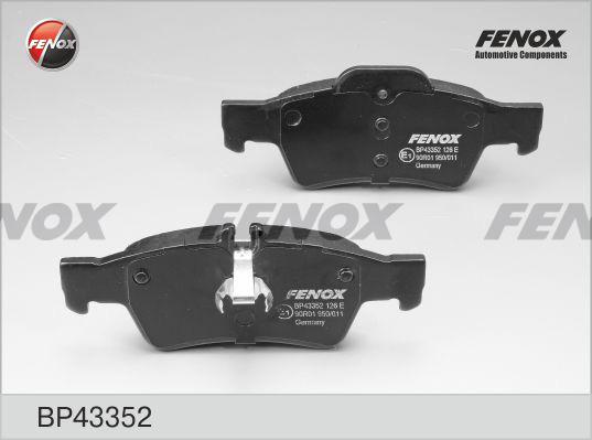 Fenox BP43352 - Bremžu uzliku kompl., Disku bremzes ps1.lv