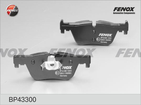 Fenox BP43300 - Bremžu uzliku kompl., Disku bremzes ps1.lv