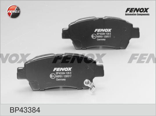 Fenox BP43384 - Bremžu uzliku kompl., Disku bremzes ps1.lv