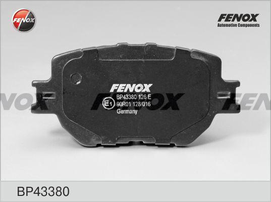 Fenox BP43380 - Bremžu uzliku kompl., Disku bremzes ps1.lv