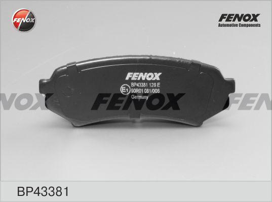 Fenox BP43381 - Bremžu uzliku kompl., Disku bremzes ps1.lv