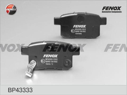 Fenox BP43333 - Bremžu uzliku kompl., Disku bremzes ps1.lv