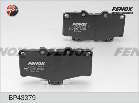 Fenox BP43379 - Bremžu uzliku kompl., Disku bremzes ps1.lv