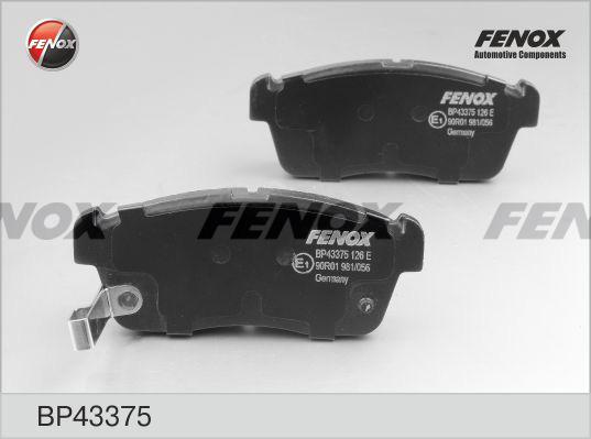 Fenox BP43375 - Bremžu uzliku kompl., Disku bremzes ps1.lv