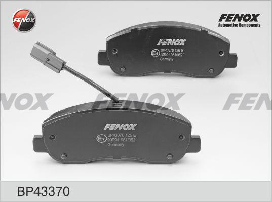 Fenox BP43370 - Bremžu uzliku kompl., Disku bremzes ps1.lv