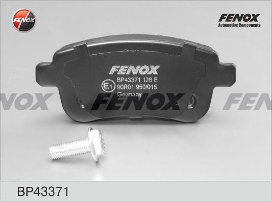 Fenox BP43371 - Bremžu uzliku kompl., Disku bremzes ps1.lv