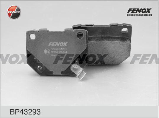 Fenox BP43293 - Bremžu uzliku kompl., Disku bremzes ps1.lv