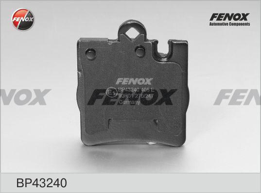 Fenox BP43240 - Bremžu uzliku kompl., Disku bremzes ps1.lv