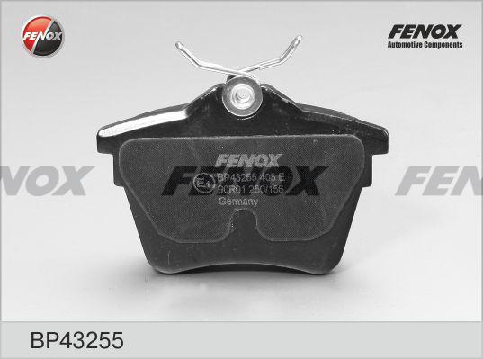 Fenox BP43255 - Bremžu uzliku kompl., Disku bremzes ps1.lv