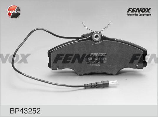 Fenox BP43252 - Bremžu uzliku kompl., Disku bremzes ps1.lv