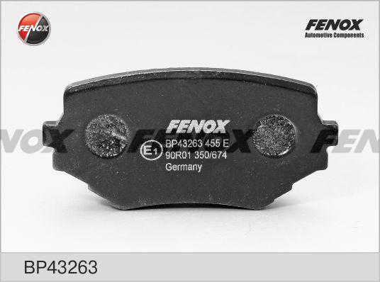 Fenox BP43263 - Bremžu uzliku kompl., Disku bremzes ps1.lv