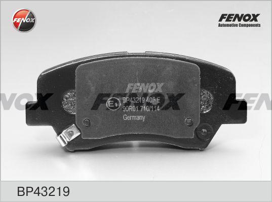 Fenox BP43219 - Bremžu uzliku kompl., Disku bremzes ps1.lv