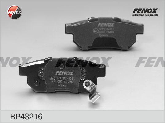 Fenox BP43216 - Bremžu uzliku kompl., Disku bremzes ps1.lv