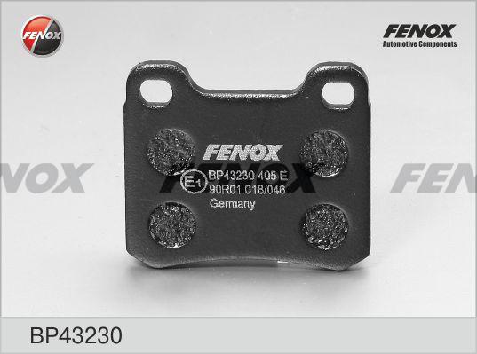 Fenox BP43230 - Bremžu uzliku kompl., Disku bremzes ps1.lv