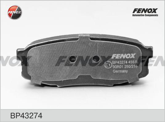 Fenox BP43274 - Bremžu uzliku kompl., Disku bremzes ps1.lv