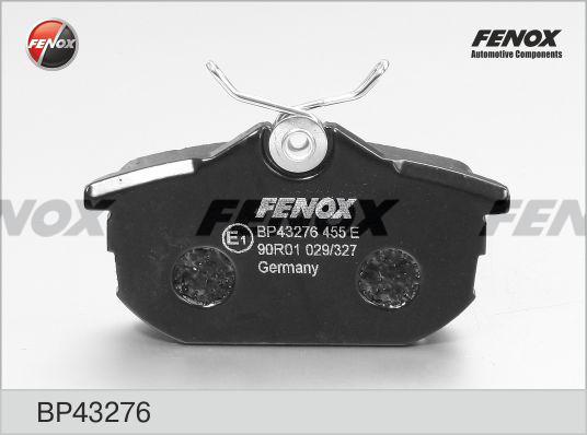 Fenox BP43276 - Bremžu uzliku kompl., Disku bremzes ps1.lv