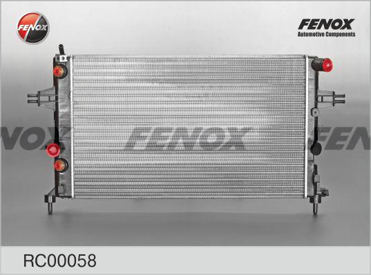 Fenox RC00058 - Radiators, Motora dzesēšanas sistēma ps1.lv