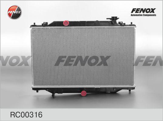 Fenox RC00316 - Radiators, Motora dzesēšanas sistēma ps1.lv