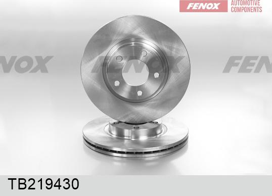 Fenox TB219430 - Bremžu diski ps1.lv