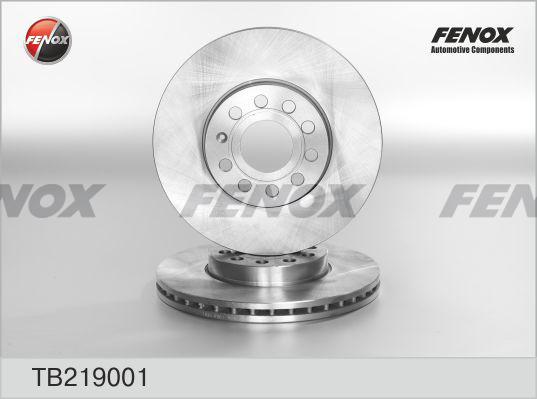 Fenox TB219001 - Bremžu diski ps1.lv