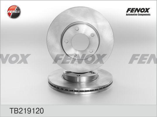 Fenox TB219120 - Bremžu diski ps1.lv