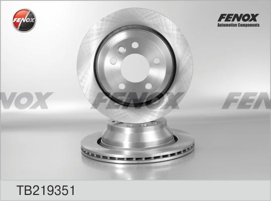 Fenox TB219351 - Bremžu diski ps1.lv