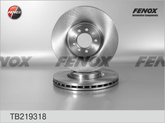 Fenox TB219318 - Bremžu diski ps1.lv
