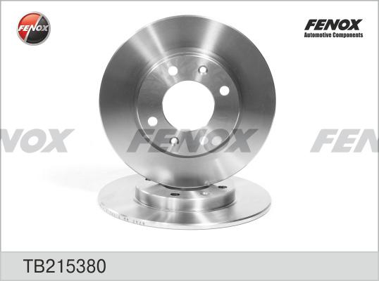 Fenox TB215380 - Bremžu diski ps1.lv