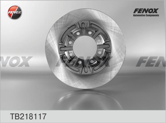 Fenox TB218117 - Bremžu diski ps1.lv