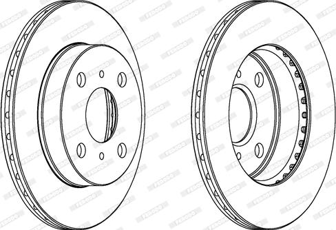 Japanparts DI-261 - Bremžu diski ps1.lv