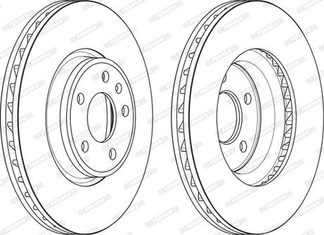 DJ Parts BD3025 - Bremžu diski ps1.lv