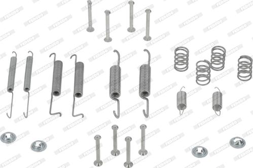 Ferodo FBA16 - Piederumu komplekts, Bremžu loki ps1.lv
