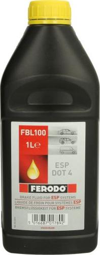 Ferodo FBL100 - Bremžu šķidrums ps1.lv