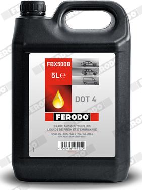 Ferodo FBX500B - Bremžu šķidrums ps1.lv