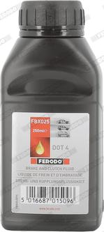 Ferodo FBX025 - Bremžu šķidrums ps1.lv