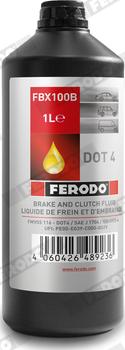 Ferodo FBX100B - Bremžu šķidrums ps1.lv