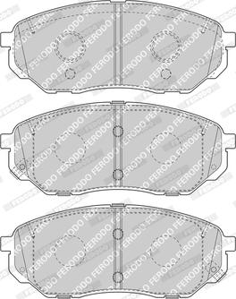 Ferodo FDB4983 - Bremžu uzliku kompl., Disku bremzes ps1.lv