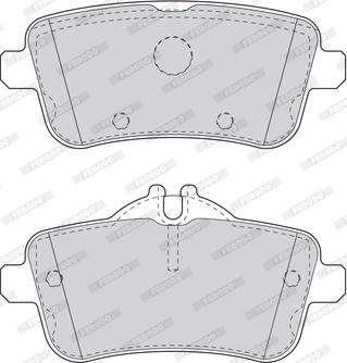 Ferodo FDB4587 - Bremžu uzliku kompl., Disku bremzes ps1.lv