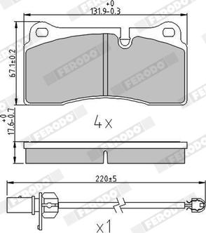 TRW Engine Component GDB1731 - Bremžu uzliku kompl., Disku bremzes ps1.lv