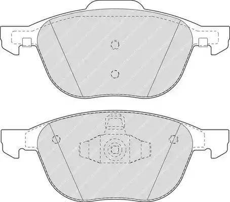 Alpha Brakes HKP-MZ-055 - Bremžu uzliku kompl., Disku bremzes ps1.lv