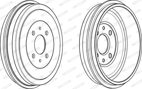 Ferodo FDR329006 - Bremžu trumulis ps1.lv