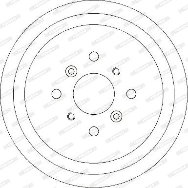 Ferodo FDR329288 - Bremžu trumulis ps1.lv