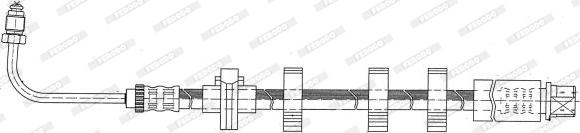 Ferodo FHY2581 - Bremžu šļūtene ps1.lv