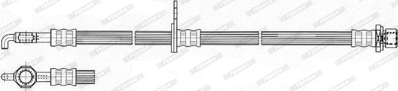 Ferodo FHY2610 - Bremžu šļūtene ps1.lv