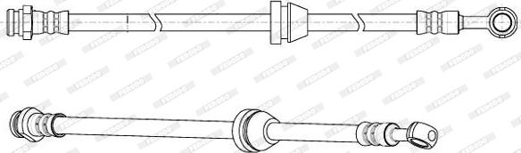 Ferodo FHY2673 - Bremžu šļūtene ps1.lv