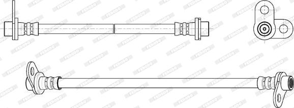 Ferodo FHY2749 - Bremžu šļūtene ps1.lv